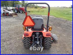 2012 Kubota BX2660 Tractor, 4WD, Hydro, 60 Belly Mower, R4 Tires, 961 Hours