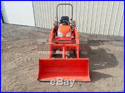 2012 Kubota Bx1860 Compact Loader Tractor 2 Post Rops 4x4 3 Point 252 Hours 18hp