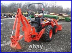2012 Kubota L3800 4WD Tractor 298 Hours Loader + Backhoe with Thumb Hydro 2012 Kubota L3800 4WD Tractor 298 Hours Loader + Backhoe with Thumb Hydro