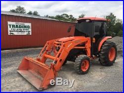 2012 Kubota L5240 4x4 Hydro Compact Tractor with Cab & Loader