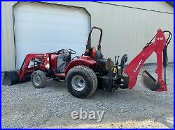 2012 Mahindra 3016 Tractor Loader Backhoe, Post Rops, Outriggers, 4x4, 330 Hours