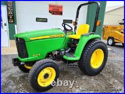 2013 John Deere 3032E Compact Tractor 4WD Diesel Yanmar JUST FULLY SERVICED