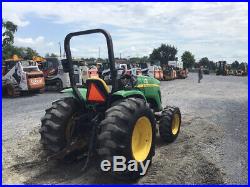 2013 John Deere 4105 4X4 Hydro Compact Tractor CHEAP