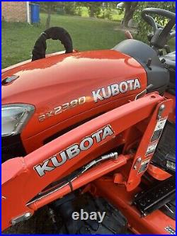 2013 KUBOTA BX2360 4WD LA344 352.5 Hrs, Extras Farming, Fences, Hay Forks NICE