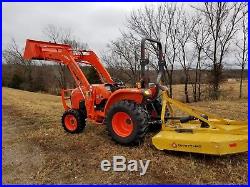 2013 KUBOTA L3200 4x4 loader tractor, FREE DELIVERY