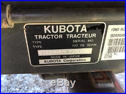 2013 Kubota B2620 4x4 Hydro Compact Tractor with Loader Only 300 Hours