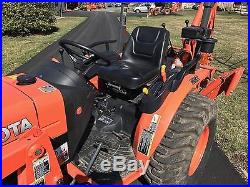 2013 Kubota B3200 Tractor LA504 Loader BH77 Backhoe 60 Mower