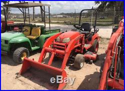 2013 Kubota BX2360 4x4 Diesel Compact Tractor with Loader & 60 Mower Only 400Hrs