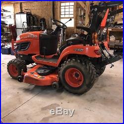2013 Kubota BX2370 4WD Tractor with60 mower deck, 209 Hours, NO RESERVE