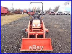2013 Kubota BX2670 Tractor with Front Loader, 4WD, Hydro, 60 Belly Mower, 26HP