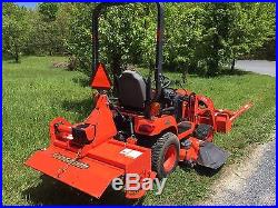 2013 Kubota Bx2670 4x4 Tractor Loader Mower, Post Hole Digger And Rototiller