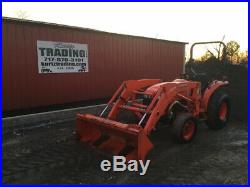 2013 Kubota L3200 4x4 Compact Tractor with Loader Only 1000 Hours