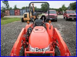 2013 Kubota L3800 tractor with Kub LA524 loader, 4WD, Hydro, 38HP Diesel, 255 hrs