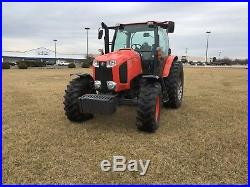 2013 Kubota M135GXDTSC Ag Tractor with 3rd Valve Very Clean, Municipal Owned