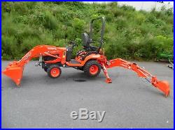 2013 Kubotra Bx25d Tractor Loader Backhoe With 95 Hours And Extras