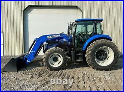 2013 NEW HOLLAND T4.105A TRACTOR With LOADER, CAB, 4X4, 3 POINT, 540 PTO, 544 HOUR