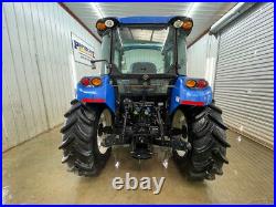 2013 New Holland T4.75 4wd Cab Tractor Loader