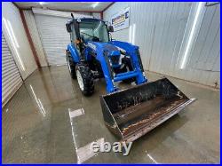 2013 New Holland T4.75 4wd Cab Tractor Loader