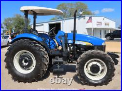 2013 New Holland TD5040 86hp 4WD Diesel Utility Ag Tractor PTO 3PT bidadoo -New