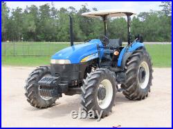 2013 New Holland TD5040 88hp 4WD Diesel Utility Ag Tractor PTO 3PT bidadoo -New