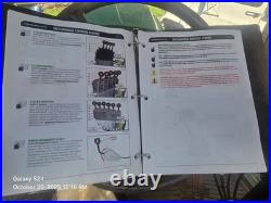 2013 john deere 6105m 4wd tractor + diamond boom & flail mower