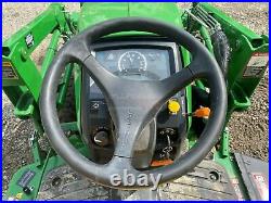 2014 JOHN DEERE 1025R TRACTOR With LOADER, 4X4, 540 PTO, HYDROSTATIC, 169 HOURS