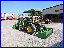 2014 JOHN DEERE 3038E 4WD TRACTOR WITH LOADER TIER 3 ENGINE PACKAGE DEAL