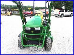 2014 John Deere 1025R with 54 Mower Deck & Loader -Shipping $1.85 Mile