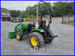 2014 John Deere 2025R Tractor 4x4 Loader