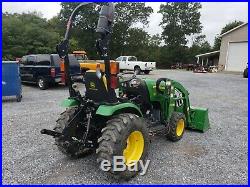 2014 John Deere 2025R Tractor 4x4 Loader