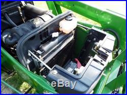 2014 John Deere 3032e Compact Utility Tractor Bucket Blade iMatch Hitch 44 Hours