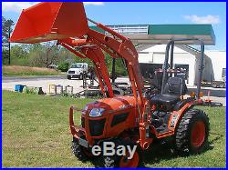 2014 KUBOTA B 2620 4 WHEEL DRIVE LOADER TRACTOR ONLY 6 HOURS