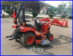 2014 Kubota BX2370 4x4 hydrostatic Model Lawn mower Tractor Loader low hours
