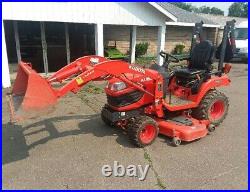 2014 Kubota BX2370 Model Lawn Tractor Loader