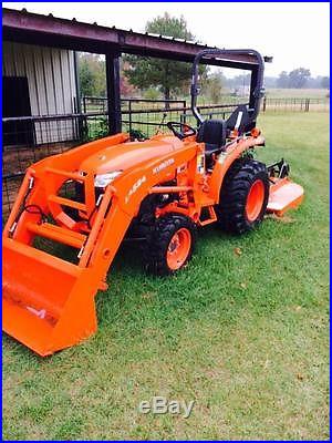 2014 Kubota L3200 with Front Loader and Land Pride Mower