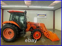 2014 Kubota M7040 Tractor Loader, Cab With A/c And Heat, 4wd, 8- Speed, 67hp