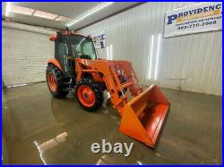 2014 Kubota M7040 Tractor Loader, Cab With A/c And Heat, 4wd, 8- Speed, 67hp