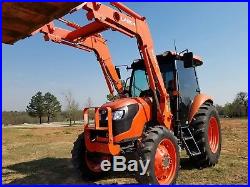 2014 Kubota M7060 Tractor With Cab And Loader 4x4 (70hp)