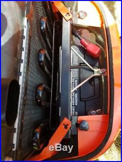 2014 Kubota b2620, 4x4, 28hrs with 60 mower, backhoe, front loader & chipper