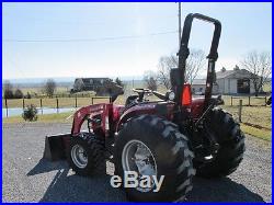 2014 Mahindra 4035 Hst Tractor, Qa Loader, 4x4, 40 HP Diesel, Hst Drive, 450 Hrs