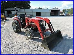 2014 Mahindra 3016 Tractor & Loader 4x4 Shuttle Shift Only 655 Hours