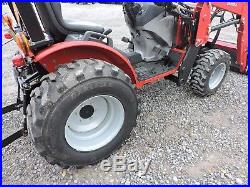 2014 Mahindra Max 28 Tractor With Loader 4wd Kubota Good Condition