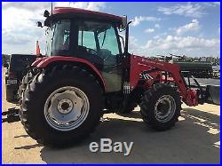 2014 Mahindra Mp8560 4x4 Enclosed Cab Tractor (621 Hours) (super Nice!)