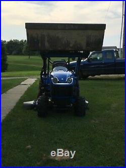 2014 New Holland Baby Boomer 4X4 compact tractor