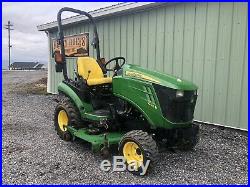 2015 John Deere 1025r 4x4 Compact Tractor, 60 Mower Deck Low Cost Shipping