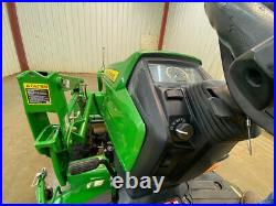 2015 John Deere 1025r Orops Hst Diesel Tractor Loader