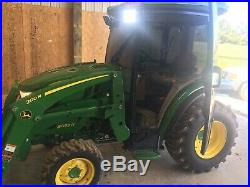 2015 John Deere 3033r Cab And Loader (262 Hours) Compact Tractor HST