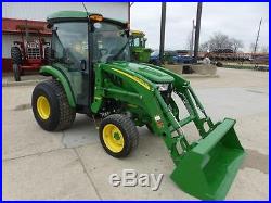 2015 John Deere 3039r Mfwd Compact Cab Tractor With Loader 63 Hours Hydro