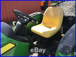 2015 John Deere 4044R 4x4 Hydro Compact Tractor with Loader