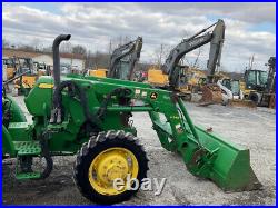 2015 John Deere 5045E 4x4 48hp Utility Tractor with Loader CHEAP